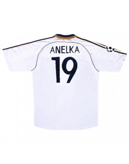 ANELKA #19 Retro Real Madrid Home Jersey 1998/00