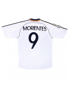 MORIENTES #9 Retro Real Madrid Home Jersey 1998/00