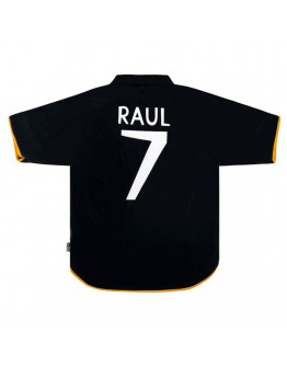 Real Madrid RAUL #7 Retro Away Jersey 1999/01