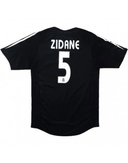 Retro Real Madrid ZIDANE #5 Away Jersey 2004/05