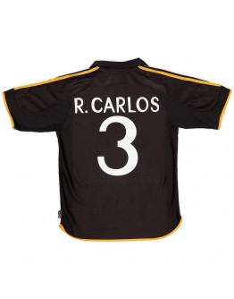 R.Carlos #3 Real Madrid Retro Away Jersey 1999/01