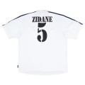 Zidane #5 Real Madrid Retro Jersey Centenary Home 2002/03