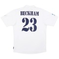 BECKHAM #23 Real Madrid Retro Jersey Centenary Home 2002/03