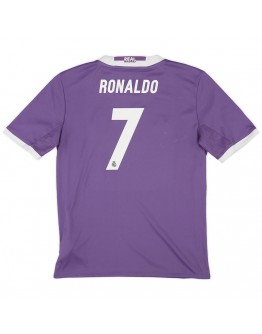 Ronaldo #7 Real Madrid Retro Jersey Away 2016/17