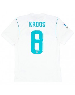 KROOS #8 Retro Real Madrid Home Jersey 2017/18