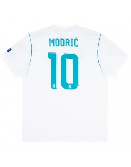 MODRIĆ #10 Retro Real Madrid Home Jersey 2017/18