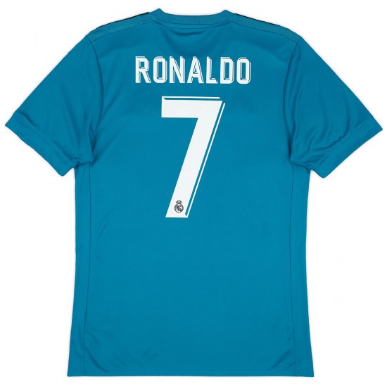 RONALDO #7 Real Madrid Retro Third Jersey 2017/18