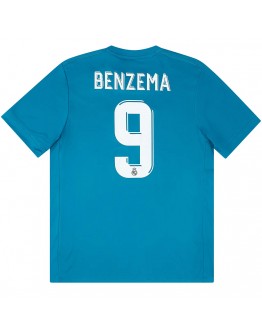 BENZEMA #9 Real Madrid Retro Third Jersey 2017/18