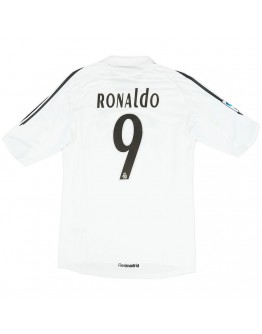 Ronlado #9 Retro Real Madrid Home Jersey 2005/06