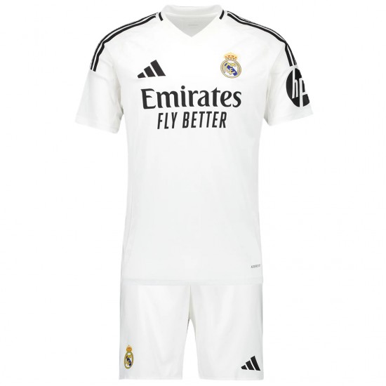 Kids Real Madrid Home Kit 2024/25