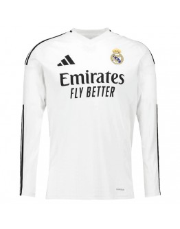 Real Madrid Home Long Sleeve Jersey 2024/25