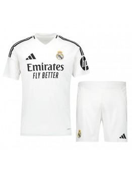 [Super Replica] Real Madrid Home Kit(Jersey+Shorts) 2024/25