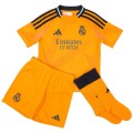 Kids Real Madrid Away Full Kit(Jersey+Shorts+Socks) 2024/25