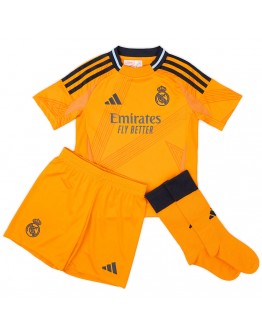 Kids Real Madrid Away Full Kit(Jersey+Shorts+Socks) 2024/25