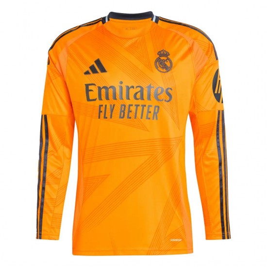 Real Madrid Away Long Sleeve Jersey 2024/25