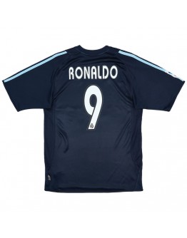 RONALDO #9 Retro Real Madrid Away Jersey 2003/04