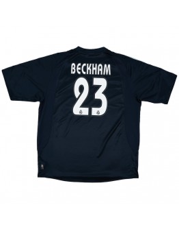 BECKHAM #23 Retro Real Madrid Away Jersey 2003/04