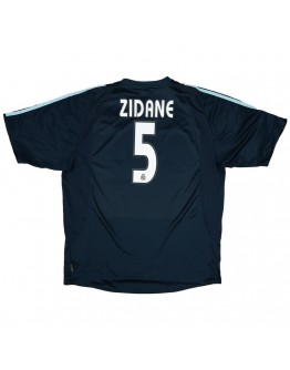 ZIDANE #5 Retro Real Madrid Away Jersey 2003/04