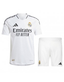 Real Madrid Home Match Jersey + Shorts Kit Player Version 2024/25