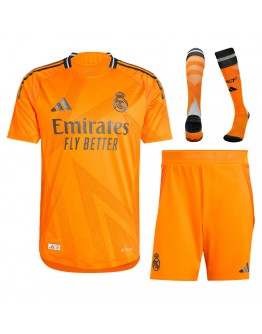 Real Madrid Away Match Jersey+Shorts+Socks Full Kit Player Version 2024/25