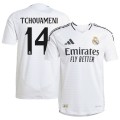 TCHOUAMENI #14 Real Madrid Home Match Jersey 2024/25