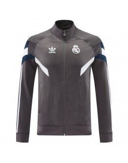 Real Madrid Track Jacket Gray 2024/25