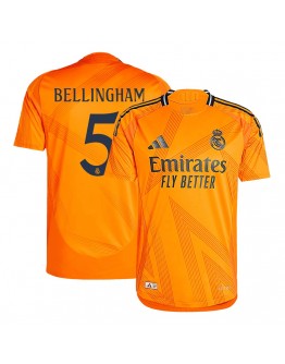 BELLINGHAM #5 Real Madrid Away Jersey Player Version 2024/25