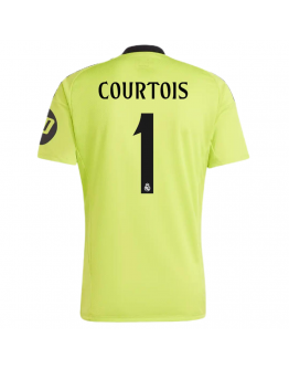 COURTOIS #1 Real Madrid Third Goalkeeper Jersey 2024/25