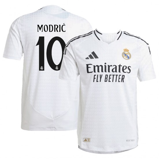 MODRIĆ #10 Real Madrid Home Match Jersey 2024/25