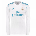 Retro Real Madrid Home Long Sleeve Jersey 2017/18