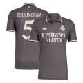 BELLINGHAM #5 Real Madrid Third Match Jersey 2024/25