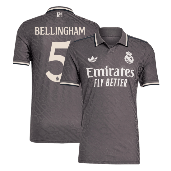 BELLINGHAM #5 Real Madrid Third Match Jersey 2024/25