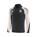 Kids Real Madrid Zipper Sweat Kit(Top+Pants) 2024/25