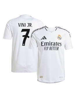 VINI JR. #7 Real Madrid Home Jersey Player Version 2024/25