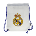 Real Madrid Crest Gymsack -White/Blue