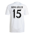 ARDA G&Uuml;LER #15 Real Madrid Home Match Jersey 2024/25