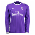 Ronaldo #7 Retro Real Madrid Long Sleeve Away Jersey 2016/17