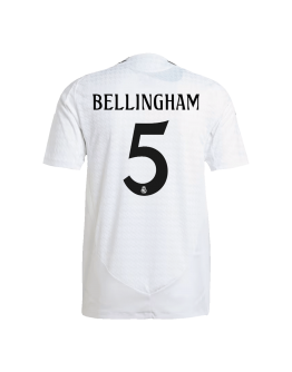 BELLINGHAM #5 Real Madrid Home Jersey Player Version 2024/25