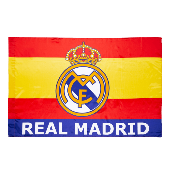 Real Madrid Spain Flag Large - Red/Yellow