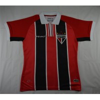 2015 Sao Paulo FC Away Red&amp;Black Jersey Shirt