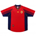 Spain Retro Jersey Home World Cup 1998