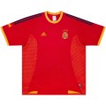 Spain Retro Jersey Home World Cup 2002