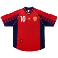 RA&Uacute;L #10 Spain Retro Jersey Home World Cup 1998