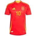 LAMINE YAMAL #10 Spain Home Jersey Player Version Euro 2024