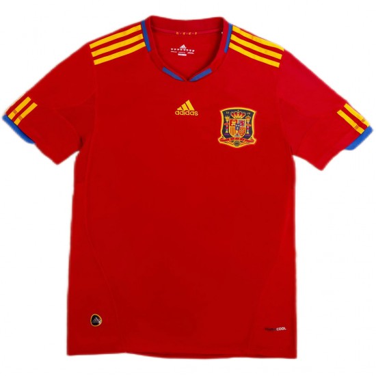 Retro Spain Home Jersey World Cup 2010