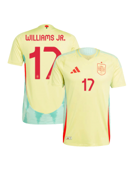 WILLIAMS JR. #17 Spain Away Jersey Player Version Euro 2024