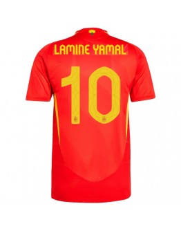 LAMINE YAMAL #10 Spain Home Jersey Player Version Euro 2024