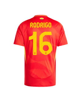 [Supre Replica] RODRIGO #16 Spain Home Jersey Euro 2024