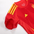 [Super Replica] Kids Spain Home Full Jersey Kit Euro 2024