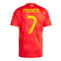 [Super Replica] MORATA #7 Spain Home Jersey Euro 2024